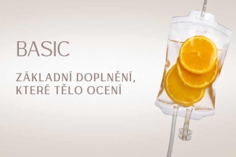 Infuzní vitaminové terapie – BASIC