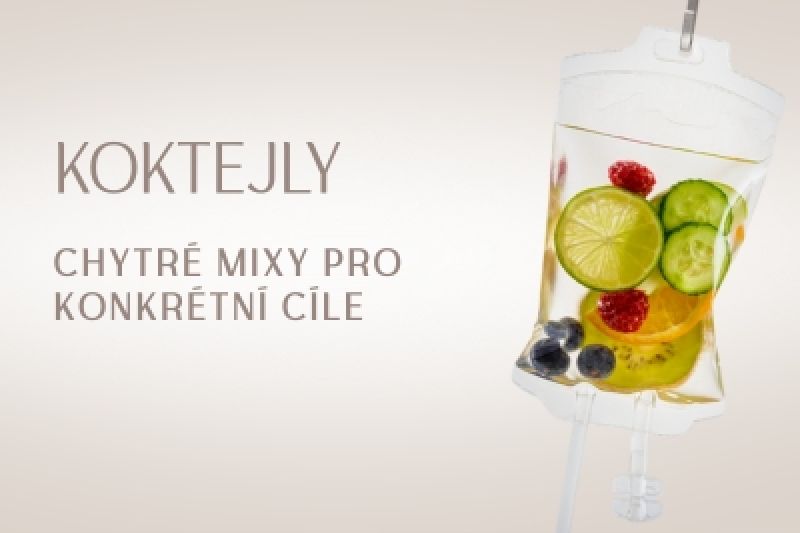 Infuzní vitaminové terapie – KOKTEJLY